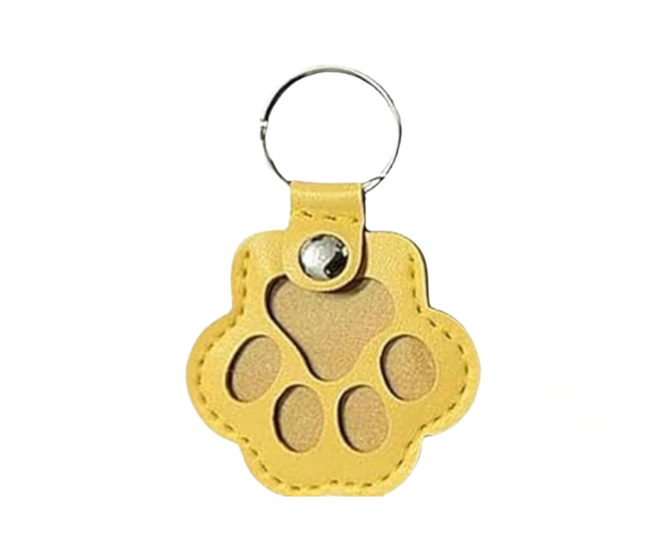 Llavero de almacenamiento de pelo (huella)