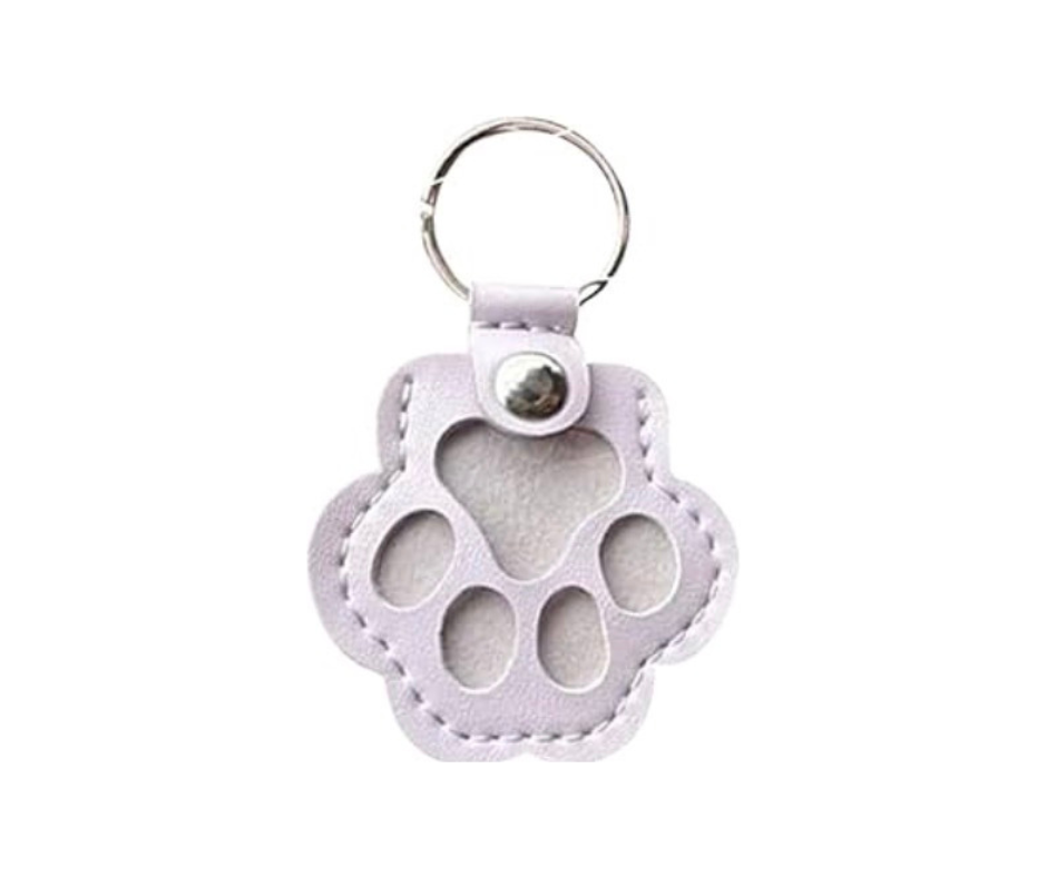 Llavero de almacenamiento de pelo (huella)