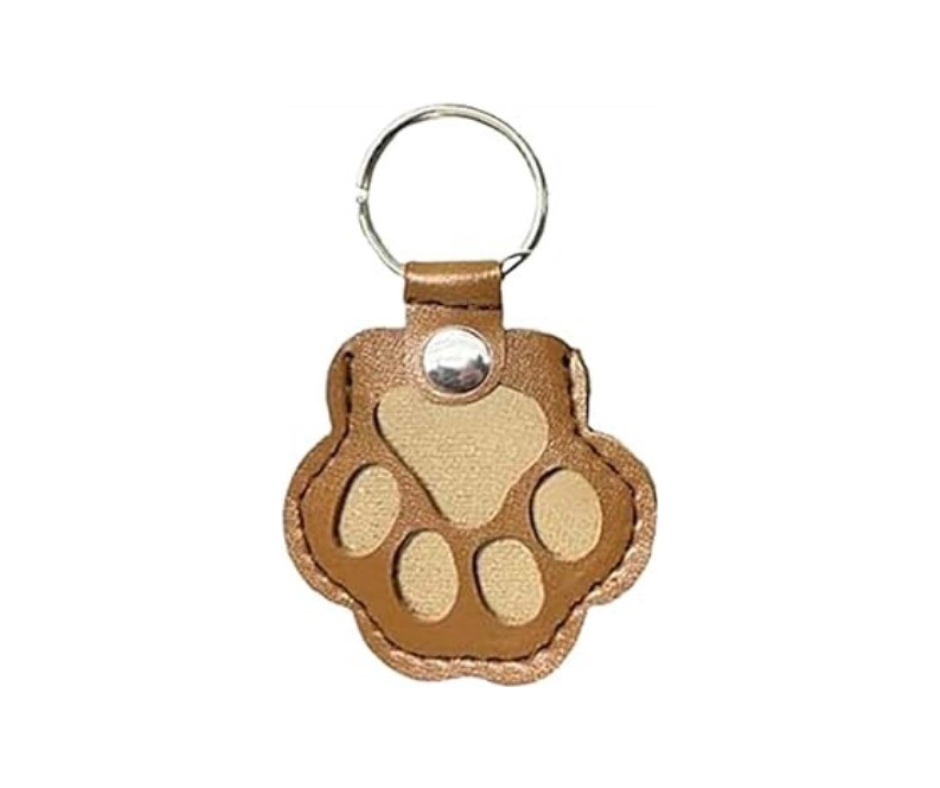 Llavero de almacenamiento de pelo (huella)