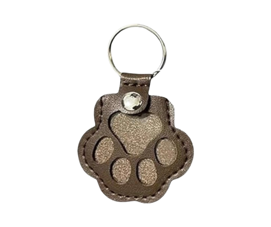 Llavero de almacenamiento de pelo (huella)