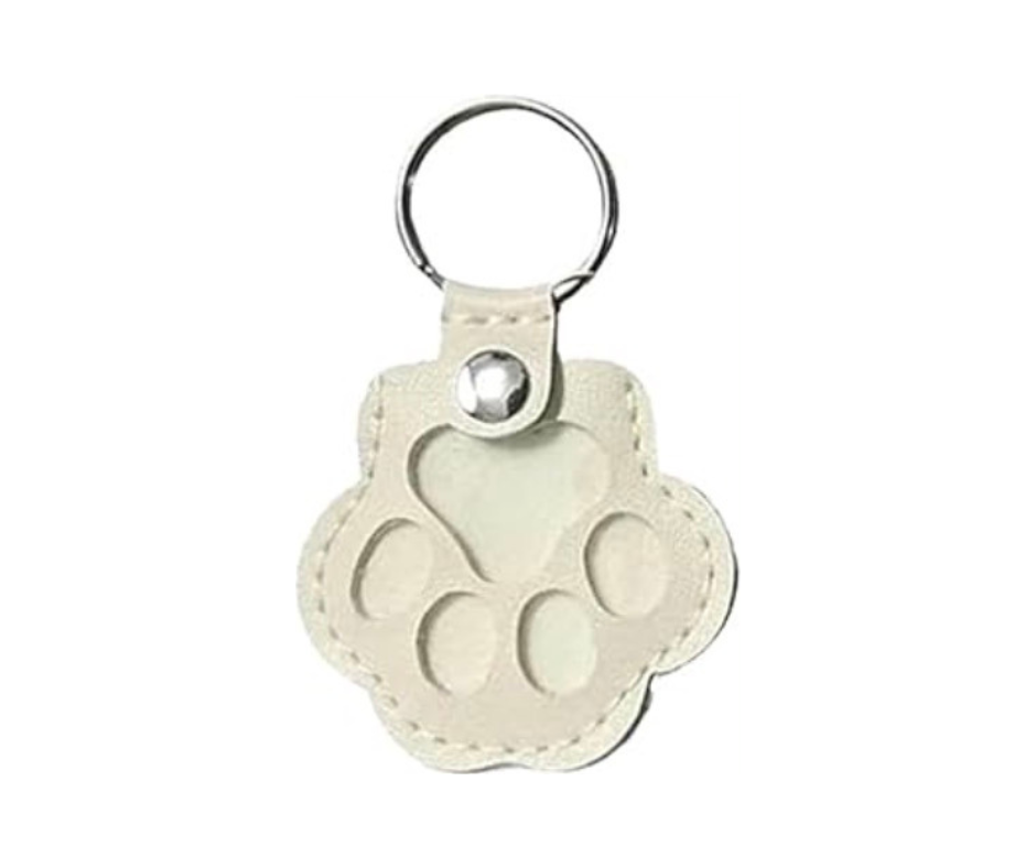 Llavero de almacenamiento de pelo (huella)