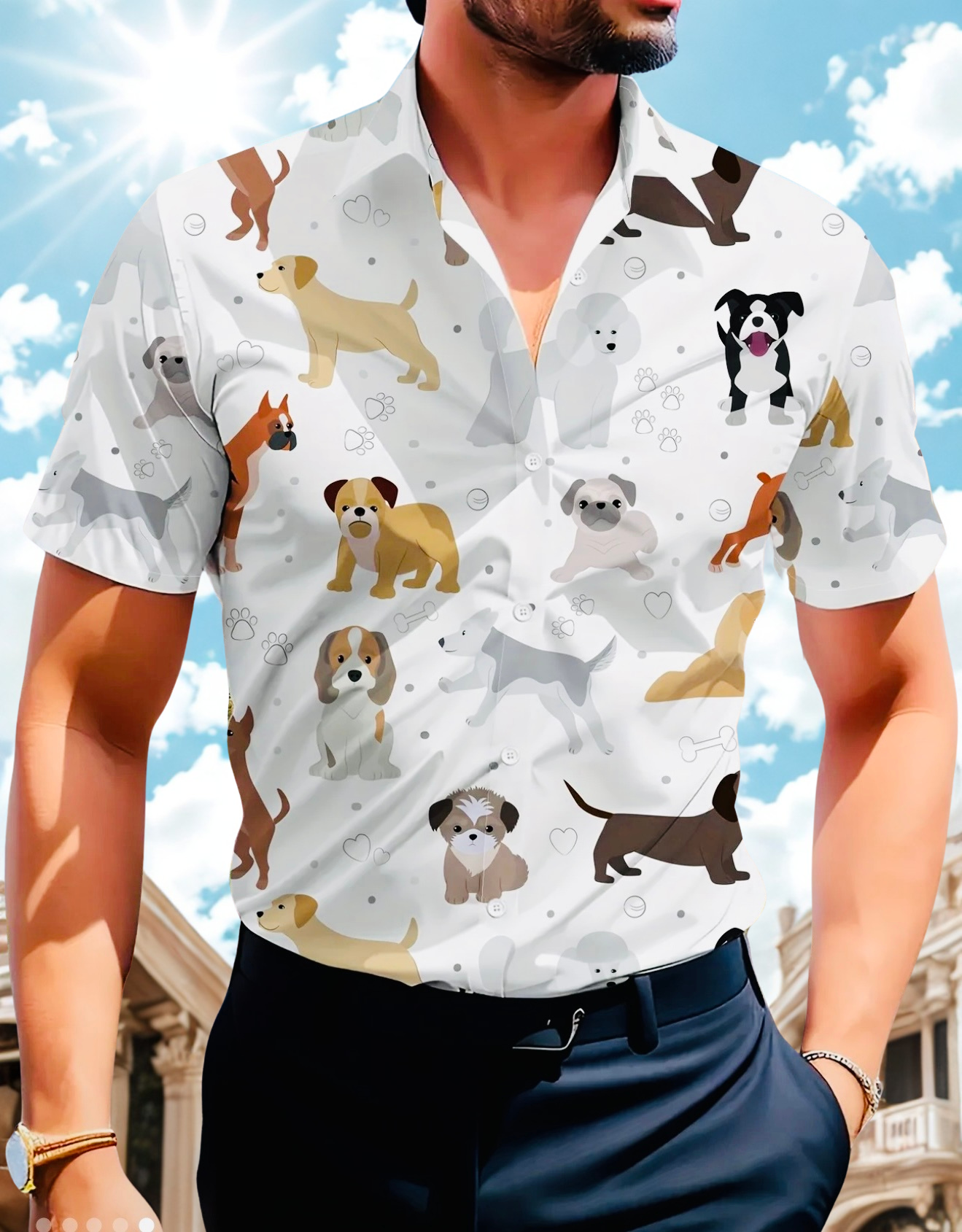 Camisa Perritos