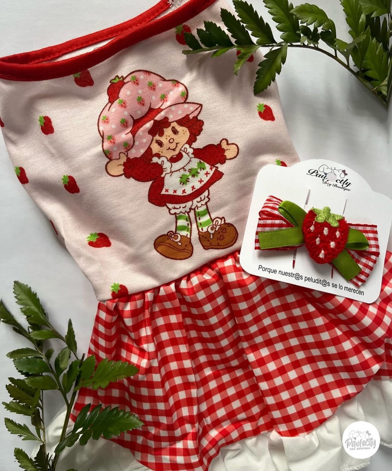 Vestido Strawberry Shortcake