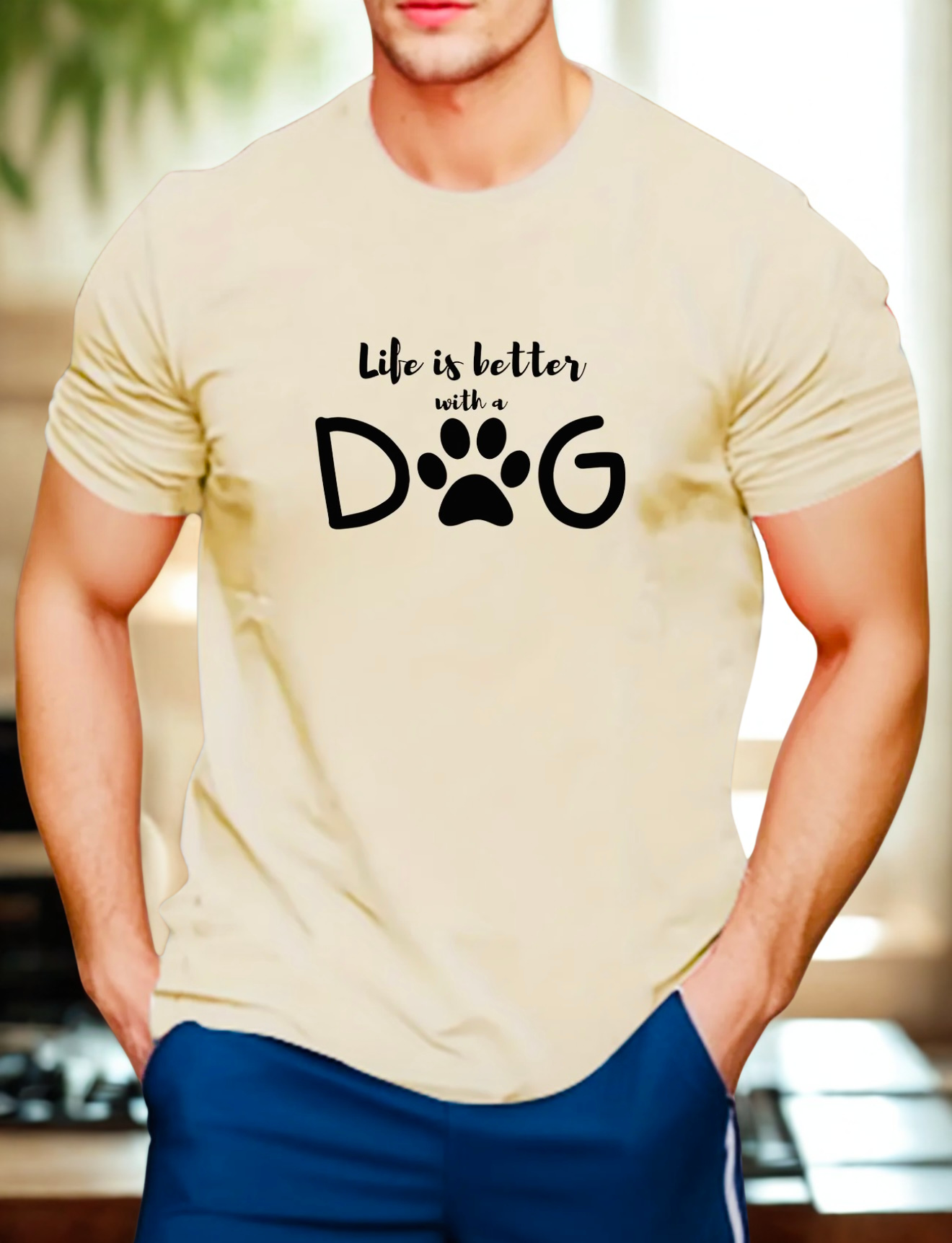 TShirt "Life is Better with a Dog"